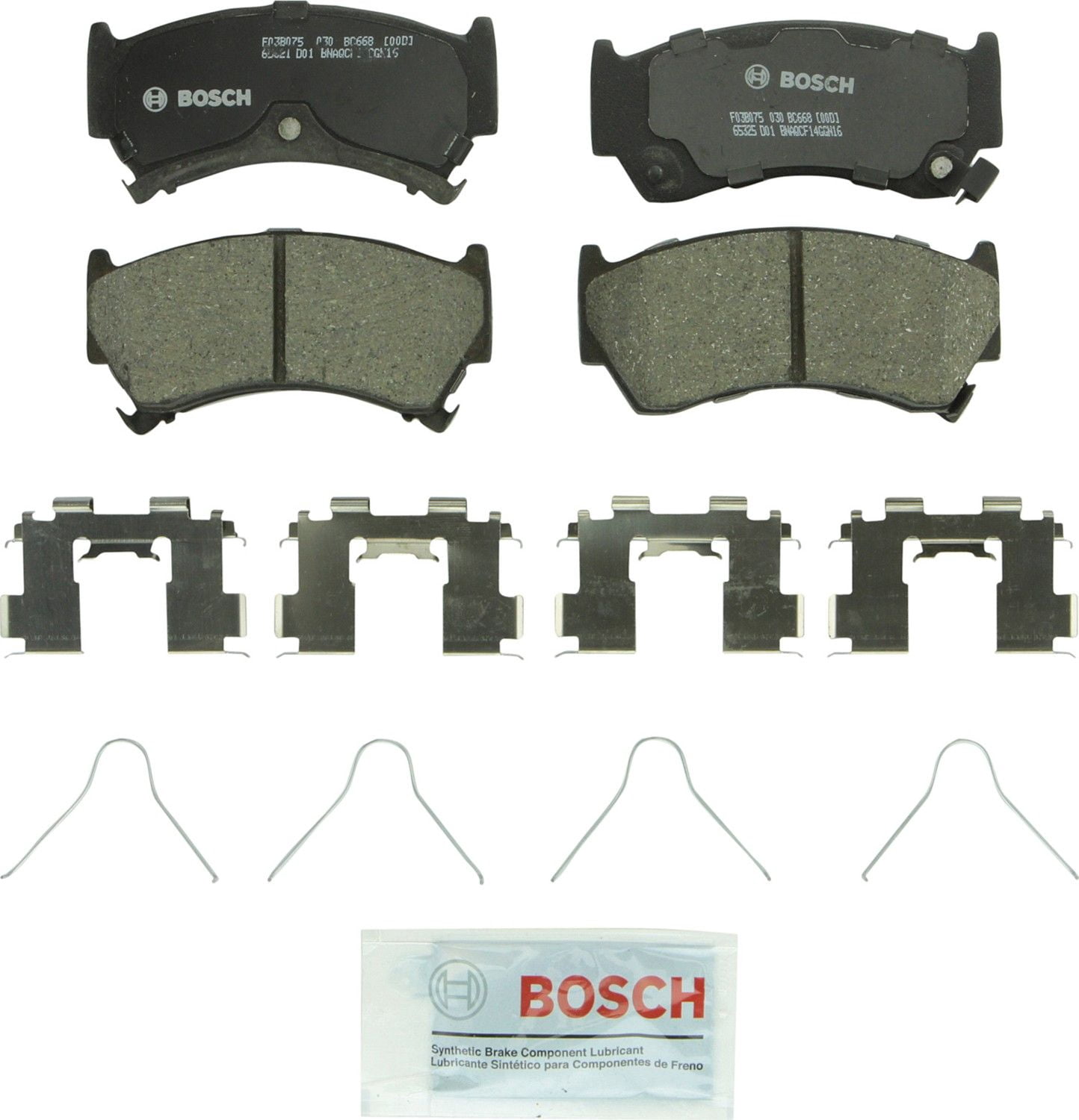 CERAMIC DISC BRAKE PAD SET