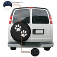 thumbnail image 4 of KAKALAD Paw print 022 Spare Tire Cover Universal Car Vehicle Tools For Rv SUV Truck Camper Travel Trailer Accessories Buckle 14” Inch, 4 of 6