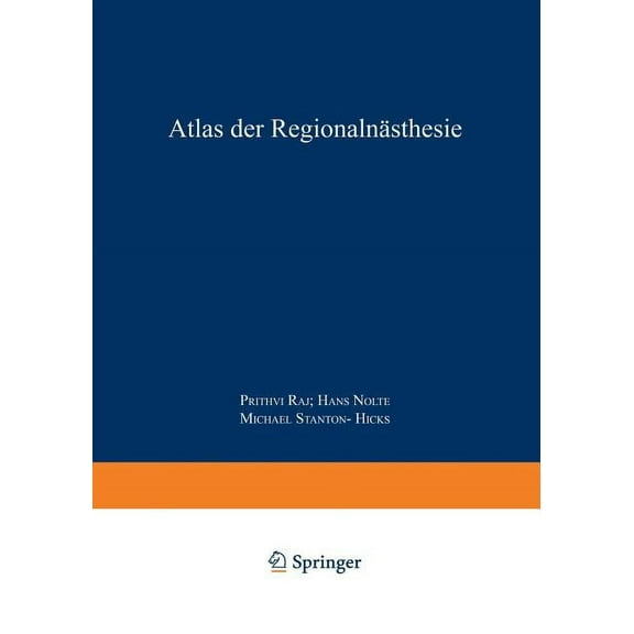 Atlas Der RegionalanÃ¤sthesie: Teillieferung 3: Folienbilder 43-62, (Paperback)