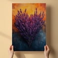 thumbnail image 3 of Lavender Flower Canvas Wall Art 8x12 inches - Muted Farmhouse Botanical Floral Lavender Flower Watercolor Decor for Cozy Room, 3 of 5