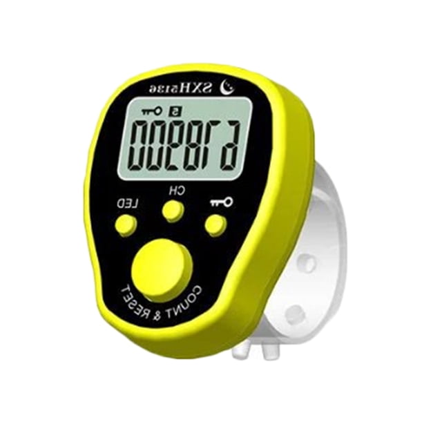 Mini Marqueur de Point Compteur de Rangée; Compteur de Rangée Numérique LCD Compteur Électronique Numérique Outil de Couture Tricot Tissage