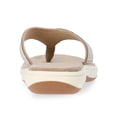 thumbnail image 3 of Time and Tru Women's Comfort Glitter Flip Flop Sandals, 3 of 6