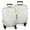 White Gold Leaf, variant on Pink Gold Marble Pattern Luggage Cover Fashion Suitcase Cover Baggage Covers Fit 25-28 Inch Luggage (Go Travel)
