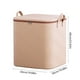 thumbnail image 3 of Bolsa de Almacenamiento Resistente con Asas Reforzadas | Bolsa Extragrande para Ropa (50 X 50 X 60 Cm) | Bolsa de Viaje y Mudanzas Gruesa con Doble Cremallera Que Ahorra Espacio | 100 % Poliéster Col, 3 of 7