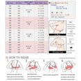 thumbnail image 2 of Wuffmeow Lady Solid Color Bras Women Push Up Bra Deep V Sexy Brassiere, 2 of 2