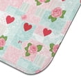thumbnail image 5 of Pioneer Flower Floral Print Pattern Kitchen Dish Drying Mat 1 Pack, Ultra Absorbent Microfiber Drainer Mat, 16"x18", 5 of 6