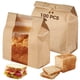 thumbnail image 1 of 100 bolsas de pan de papel kraft, bolsa de pan para pan casero, bolsa de papel de masa madre con ventana, bolsa de almacenamiento de pan hecha a mano, bolsas de embalaje de alimentos con etiquetas adh, 1 of 7