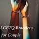 thumbnail image 4 of 2 pulseras de arcoíris para cama para hombre y mujer, pulsera de amistad para gays y lesbianas, pulsera ajustable, 4 of 6