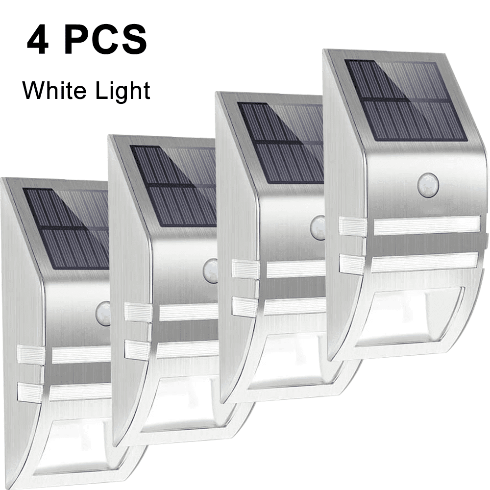 Details about / US Waterproof Solar LED Lights Auto on//off Wall Light Garden Yard Lamp RGB