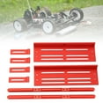 thumbnail image 3 of Pédales de Voiture RC en Alliage d'Aluminium avec Design Réglable, Plaques Latérales Haute Résistance et Résistantes aux Impacts pour SCX10 1/8 1/10 RC Crawler, Pneus Tout-Terrain, LEDs, RC Crawler, 3 of 7