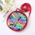 thumbnail image 4 of Kindergarten for 2 To 4 Years Old Girls Messenger Bag Fashion Princess Girl Baby Cute Plush Sequin Shoulder Bag, 4 of 4