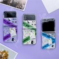 thumbnail image 2 of Funda De Teléfono Threebase BTSS-7 V LAYOVER Tae Hyung Para Samsung Galaxy Zflip 5 3 4 Antigolpes A Prueba De Caídas, 2 of 4
