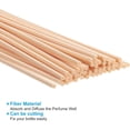 thumbnail image 4 of PATIKIL 30CM/12Inch Reed Diffuser Sticks Set, 50 Pack Fiber Aroma Fragrance Refill Sticks Replacement with Flower Decoration PET Bottle for Home Office, Wood, 4 of 7