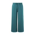 thumbnail image 4 of Women Pants Bell Bottoms Multi Colored Slim Trousers Ladies Work Leggings, 4 of 5
