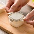 thumbnail image 6 of 12 Pcs Mini Plastic Sauce Squeeze Bottle Seasoning Box Salad Dressing Containers Outdoor Barbecue Kitchen Accessories, 6 of 8