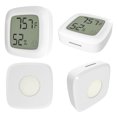 thumbnail image 2 of Labymos Indoor Hygrometer Thermometer Accurate Mini Humidity Monitor Desk Wall Magnetic Easy Install Electronic Temperature Humidity Meters for Home Greenhouse Cellar Office, 2 of 7