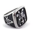 thumbnail image 3 of Masonic Rings Masonic Shriner Square & Compass. Freemason Rings for sale, 3 of 4