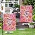 thumbnail image 5 of Mother's Day House Flag 28 x 40 Inches, Pink Orange Gradient Anemones Rose Floral Weather Proof Outdoor Patio Flags Double Sided Small House Decoration for Yard Lawn Outside Home, 5 of 9