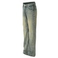 thumbnail image 2 of Mens Distressed Straight Leg Jeans in Washed Denim for Casual Everyday Wear with Slight Stretch and Modern Fit, 2 of 9