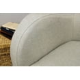 thumbnail image 5 of Fox Hill Trading Julian Mid-Century Accent Chair, Cream, 5 of 6