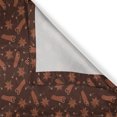 thumbnail image 3 of Ambesonne Cinnamon Color Kitchen Curtains, Spices Rustic Autumn, 55"x39", Seal Brown Pale Rust, 3 of 3