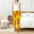 thumbnail image 4 of Rocae 3D Sunflowers for Women's Pajama Pants Pj Pants Lounge Pants-Medium, 4 of 6