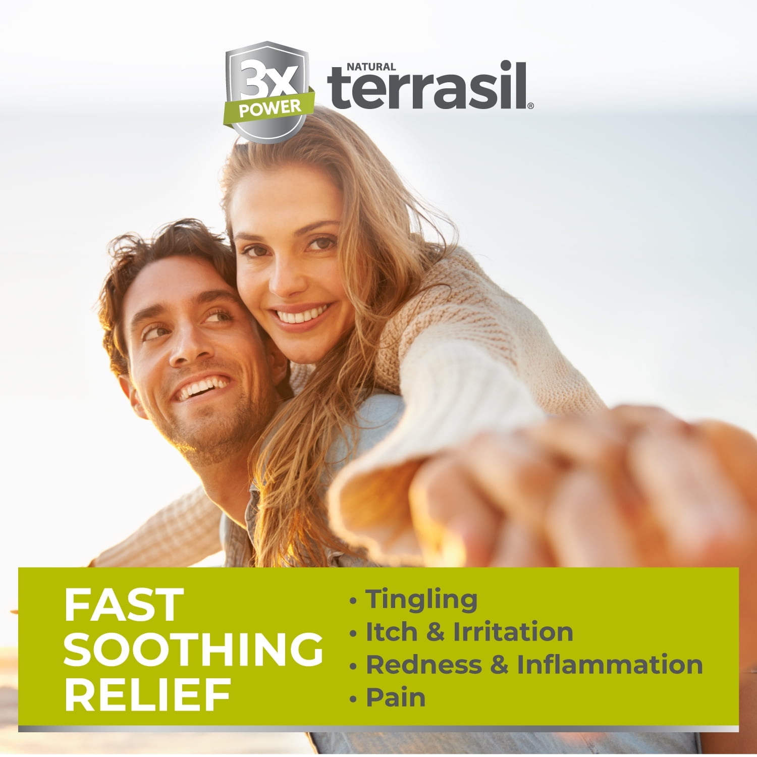 Terragen Genital Herpes Cream MAX for Men & Women with All-Natural Activated Minerals® for Pain Free Relief of Herpes Outbreak & Itch Sores (14gm )