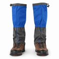thumbnail image 2 of M Buder Polainas de Senderismo y Esquí Impermeables de Tela Oxford Resistente, Cortavientos Cubiertas de Piernas y Botas para Deportes al Aire Libre de Adultos (Azul), 2 of 9