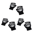 thumbnail image 1 of Eigraketly Mitones de Halloween Unisex guantes sin dedos protectores mujeres luminosas fiesta de terror portátil niñas bicicleta ciclismo tipo 1 Type1 NO1, 1 of 6