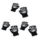thumbnail image 5 of Eigraketly Manoplas para exteriores de Halloween tejidas, guantes sin dedos para montar a caballo Unisex, calentadores de bicicleta elásticos luminosos Type1 NO1 Eigraketly CBP109693, 5 of 6