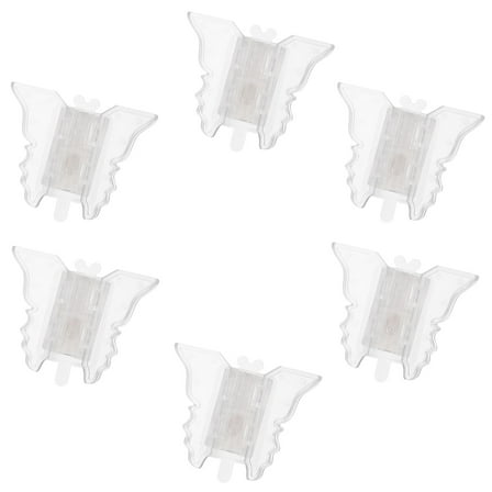 Minkissy 6Pcs Plastic Sliding Door Lock for Limited Opening Range and Security