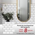 thumbnail image 5 of White Subway Back Splash Tile Grey Grout, 5 of 5