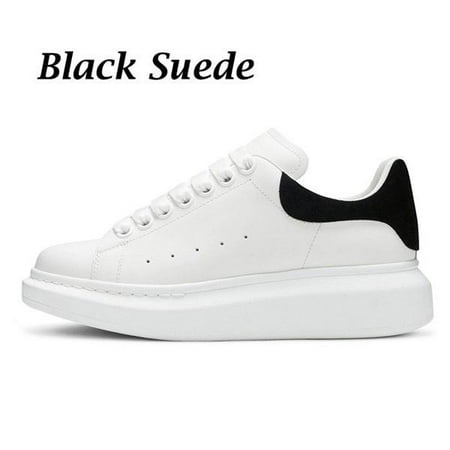 

Designer Woman shoe Leather Lace Up Men Fashion Platform Oversized Sneakers White Black mens womens Luxury velvet suede Casual Shoes Chaussures de Espadrilles 35-48