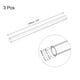 thumbnail image 2 of Plástico Tubería Rígido Policarbonato Redondo Tubo Transparente 0.23"(6mm) ID 0.31"(8mm) OD 9.6" (245mm) Alto Impacto para Iluminación, Maquetas, Agua Plomería, Paquete de 3, 2 of 7