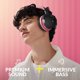 thumbnail image 3 of Millones de vendidos Auriculares clásicos E7 con cancelación activa de ruido con sonido HD mejorado, auriculares inalámbricos Bluetooth sobre la oreja, comodidad inigualable, graves profundos y vívido, 3 of 5