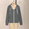 thumbnail image 4 of Edvintorg Sets for Women Long Sleeve Zip up Hooded Sweatshirt Jogging Suits Fashion Casual Outfits Sweatsuits Women 2 Piece Outfit, 4 of 8