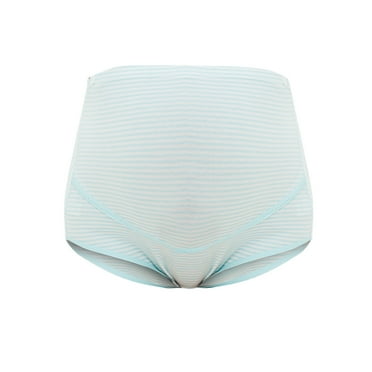 KBKYBUYZ Pregnant women's underwear with high waist and belly support Comfortable Basic Briefs