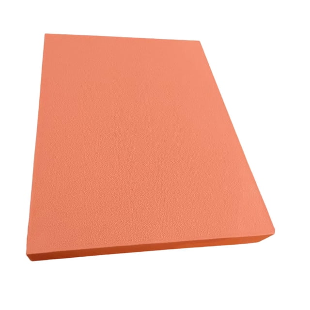 Tabla de equilibrio de espuma con almohadilla de equilibrio, cómoda y antideslizante, para ejercicios de equilibrio. Naranja