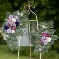 Artificial Flower Swag Set, Roofei Wedding Arch Floral Swags for ...