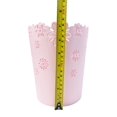 thumbnail image 3 of Papelera AORNTAE Nazr Hollow Flower con tapa de plástico S-Pink, 3 of 7