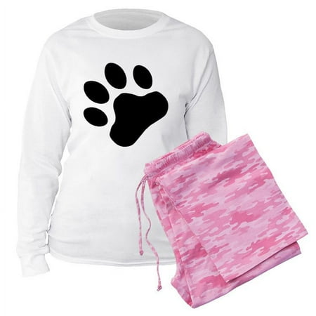 

CafePress - Paw Print - Women s Long Sleeve Light PJ Set