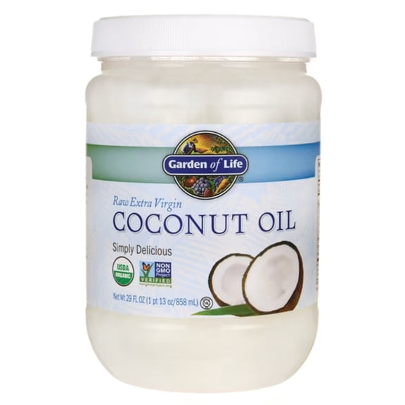 Garden of Life Raw Extra Virgin Coconut Oil, 29 fl oz