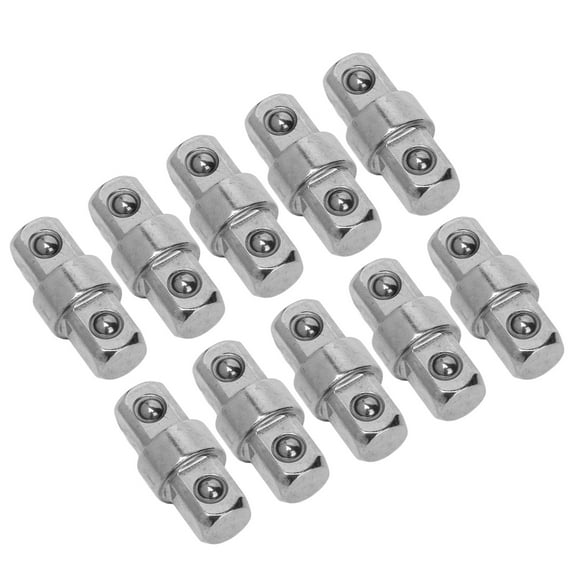 Conector de llave, 10 piezas Conector de llave de 3/8 pulgadas Conector de llave Adaptador de vaso de impacto El mejor de su clase