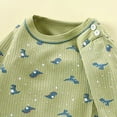thumbnail image 6 of masbird Toddler Girls Boys Pajama Sets Cotton 2 Piece Long Sleeve Kids Sleepwear Infant Kids Girls Boys Cute Graphic Cotton Pajamas Set(Navy,9-10 Y), 6 of 6