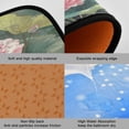 thumbnail image 2 of 2-Piece Kitchen Mat Set Non Slip Washable Floor Mats Decorative Rugs for Kitchen Sink Laundry Blossoming Lotus, 2 of 7