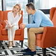 thumbnail image 3 of Modern Accent Chair, Chenille Fabric Armchair with High Resilience Sponge & Sturdy Legs, Comfy Single Sofa Chair for Bedroom, Living Room, Reading & Balcony, 3 of 9