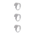 thumbnail image 2 of Sonducket Anillo ajustable único de cobre, joyería elegante, regalo para mujer, anillo de plata para mujer, anillo abierto para dedo, oro Type1 NO1, 2 of 6
