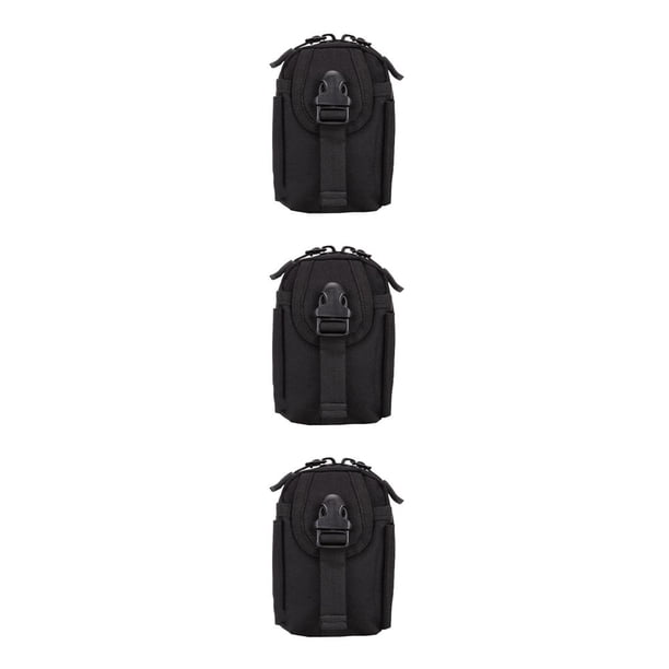 Greeniant Accesorio pequeña bolsa impermeable al aire libre bolsa de múltiples bolsillos de nailon con cremallera camuflaje cintura riñonera senderismo Type1 NO1 Greeniant CBP390697