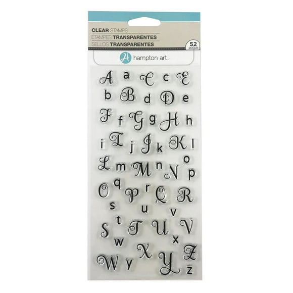 Hampton Art Clear Stamp Set - LAYER TROPICAL 20 Pcs