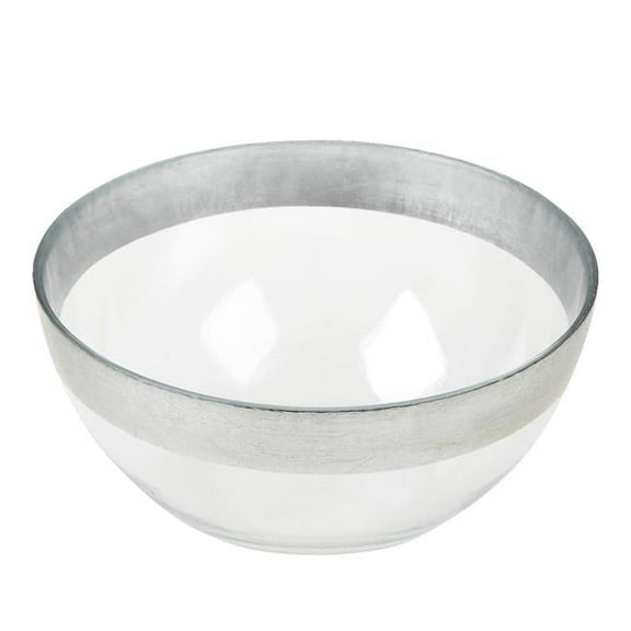 Red Pomegranate 8412-2 6 in. Celebration Bowl, Silver
